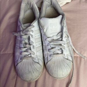 White adidas